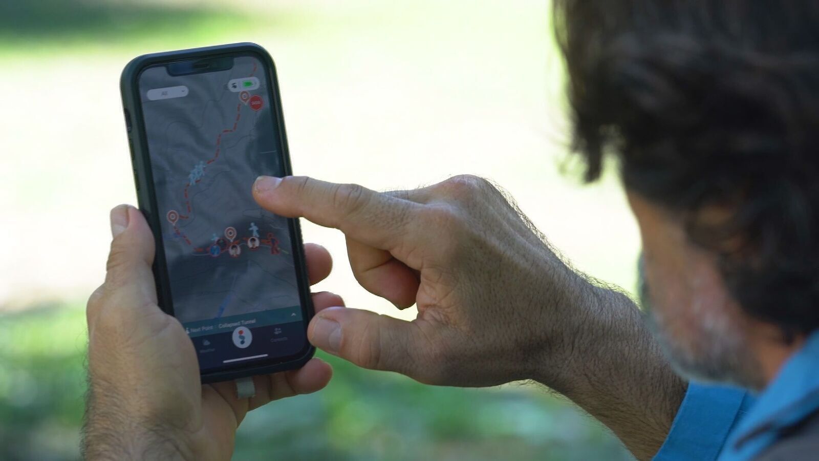 Hikers can plan routes, navigate, and stay connected with family and friends through this integrated service.