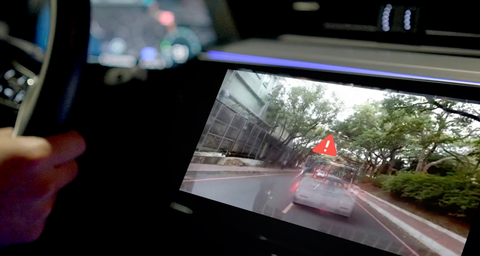 See-Through ADAS reveals what’s blocked by the vehicle ahead, improving driver reaction time and mitigating accident risks.