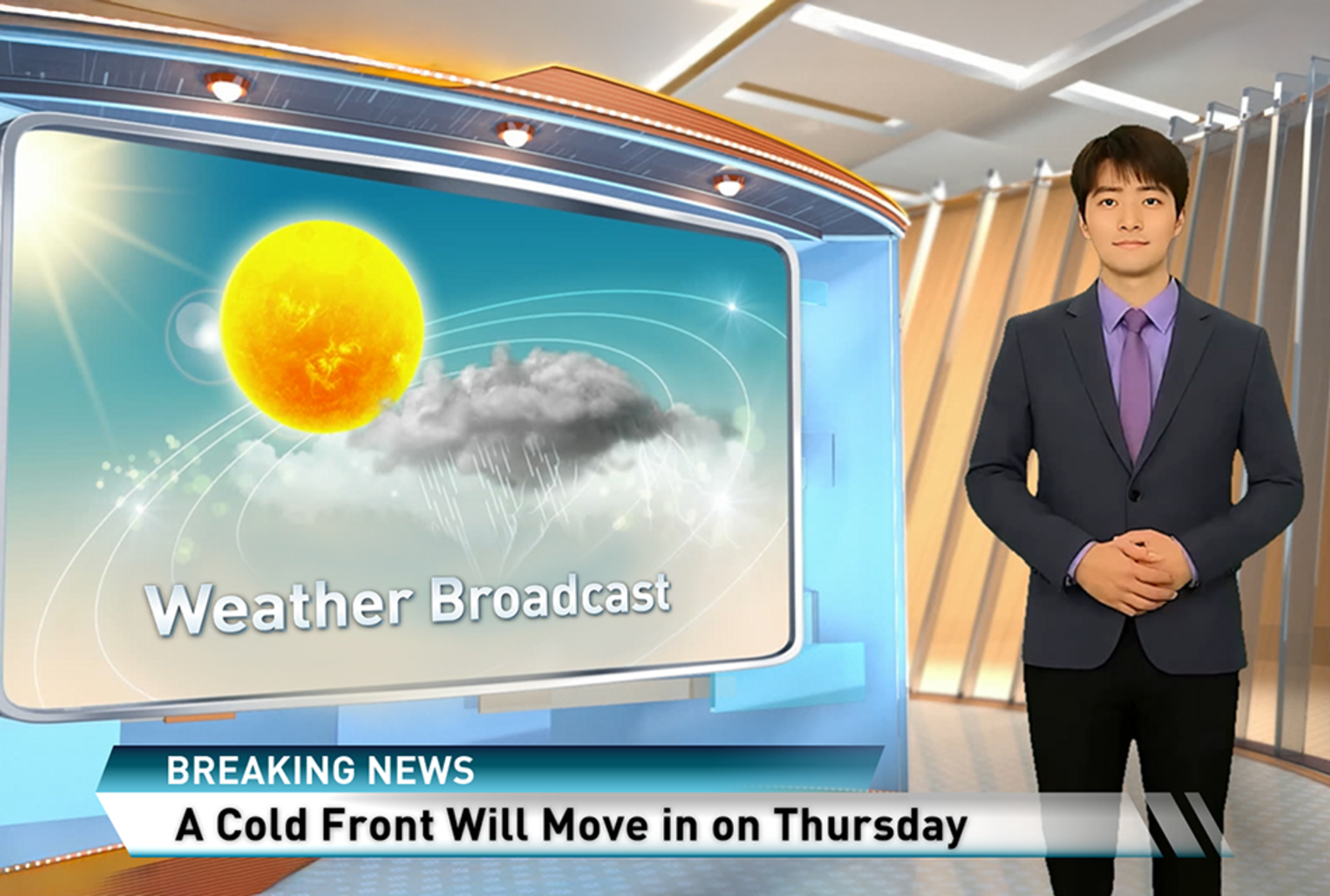 This innovation ensures equal access to information through public media.